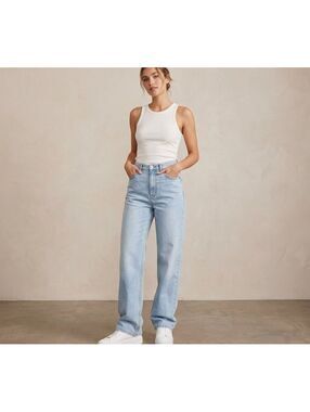 ✨ Aeropostale High-Rise Baggy Jeans in Light Wash ✨